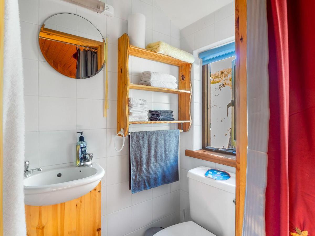 Vila Seaside Log Cabin, Carna Exteriér fotografie