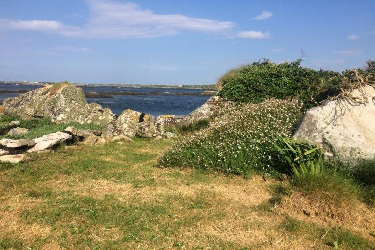 Vila Seaside Log Cabin, Carna Exteriér fotografie